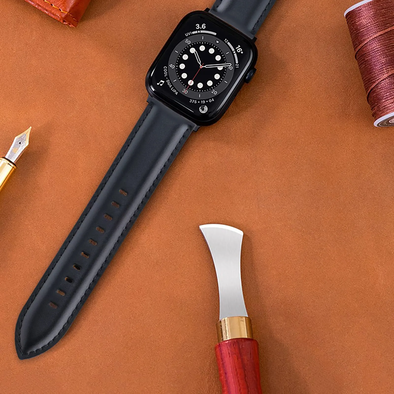 OTTOODY Cinturini Orologio in Pelle a Sgancio Rapido 18mm 19mm 20mm 21mm 22mm, Eleganti Cinturini per Orologi in Pelle a Grana Superiore Cinturino di Ricambio per Uomini Donne, Orologio e Smartwatch - immagine 9