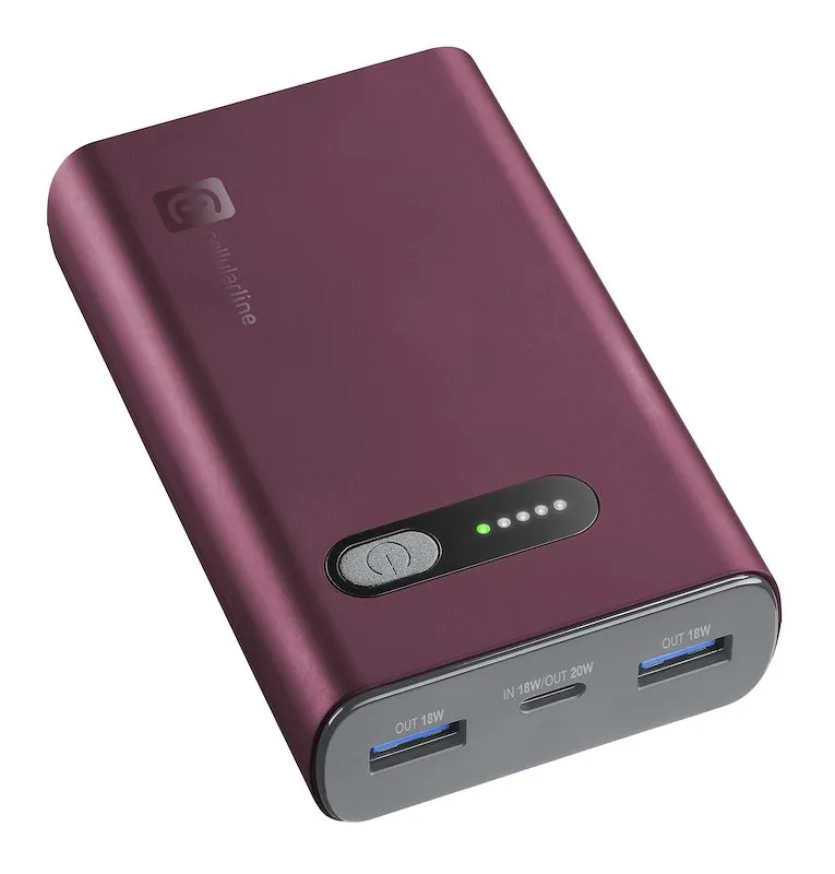 Cellularline Power Bank PBFAST01PD10000R - immagine 1