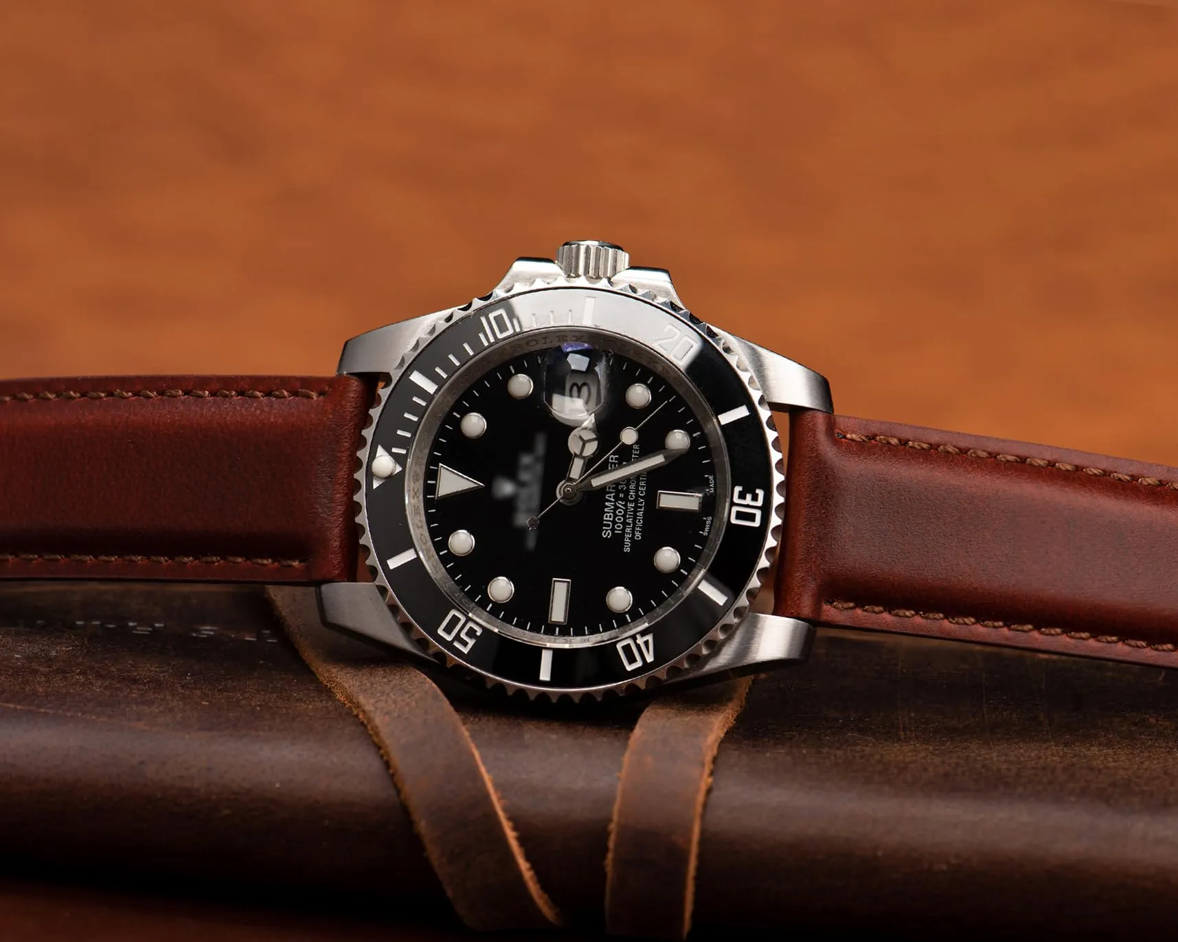 OTTOODY Cinturini Orologio in Pelle a Sgancio Rapido 18mm 19mm 20mm 21mm 22mm, Eleganti Cinturini per Orologi in Pelle a Grana Superiore Cinturino di Ricambio per Uomini Donne, Orologio e Smartwatch - immagine 5