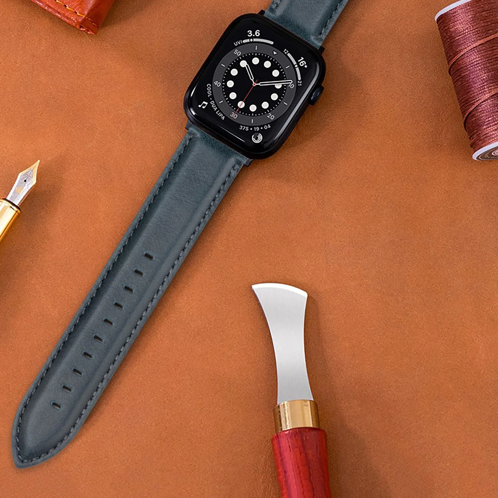 OTTOODY Cinturini Orologio in Pelle a Sgancio Rapido 18mm 19mm 20mm 21mm 22mm, Eleganti Cinturini per Orologi in Pelle a Grana Superiore Cinturino di Ricambio per Uomini Donne, Orologio e Smartwatch - immagine 8