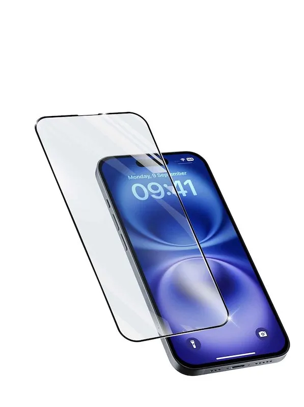 Cellularline Vetro Temperato iPhone 16TEMPGCAPIPH16K - immagine 1