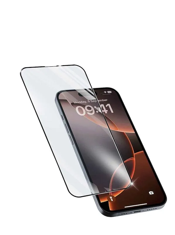 Cellularline Vetro Temperato iPhone 16 Pro Max Full Screen TEMPGCAPIPH16PRMK - immagine 1