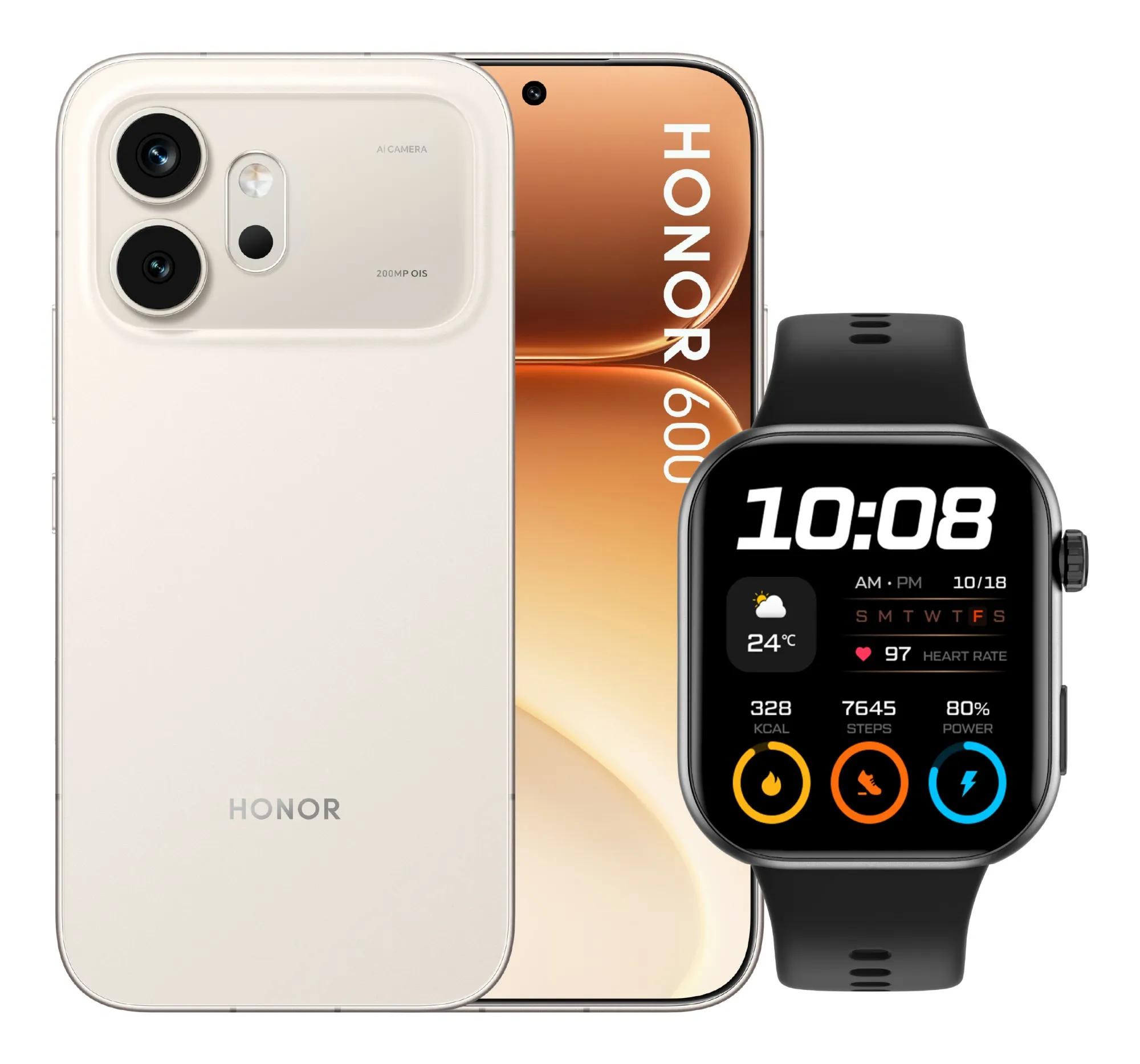 Honor Smartphone 600 8 512Gb Gold+ W2I - immagine 1