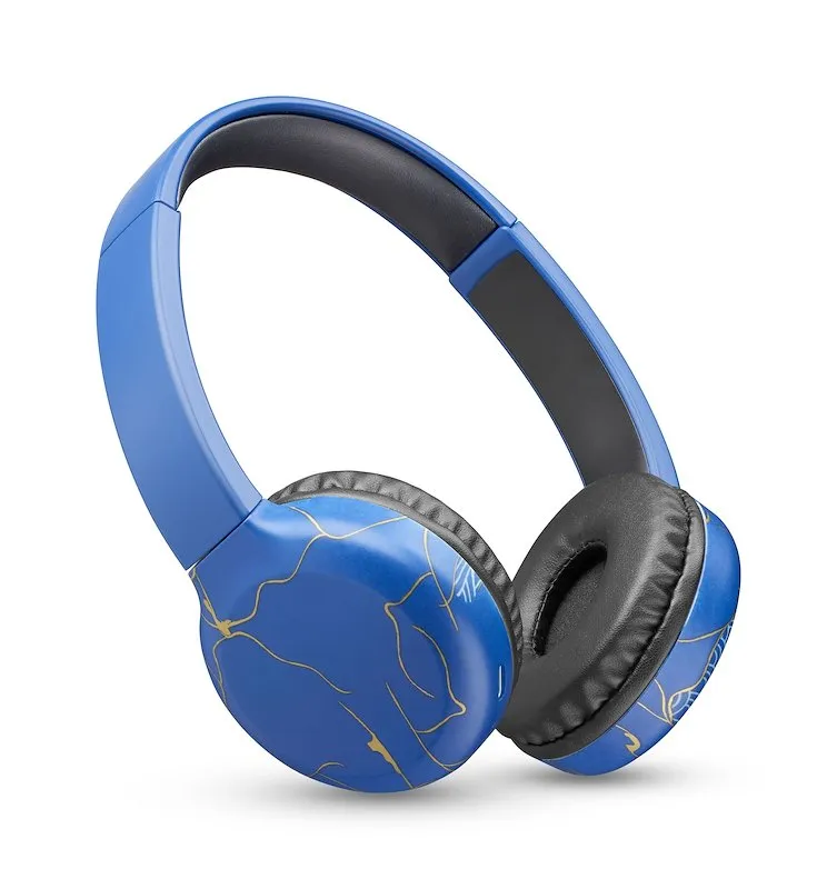 Cellularline Cuffie Wireless Btmusicsoundfan243 Blu - immagine 1