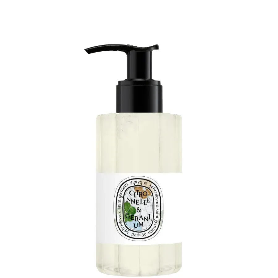 Diptyque Paris Citronelle & Geranium Perfumed Cleansing Body Gel Edizione Limitata - 200 ML - immagine 1