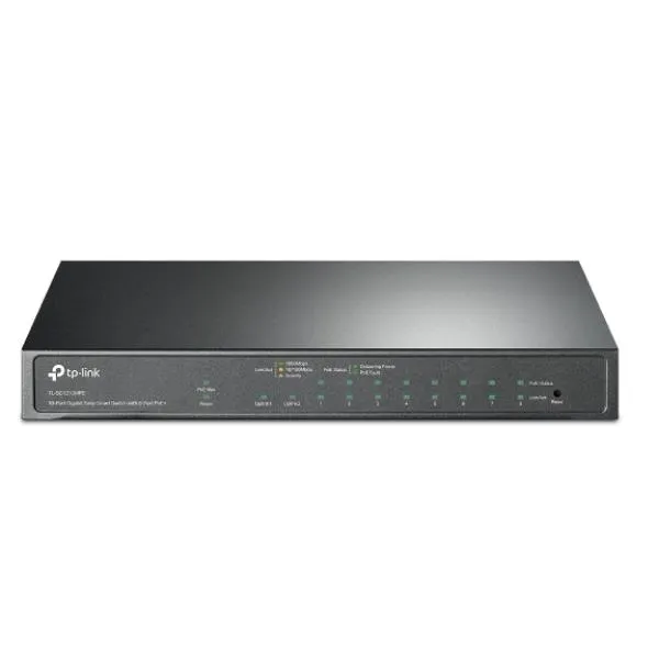 Tp-Link 10-PORT Gigabit Easy Smart Switch With 8-PORT Poe+ TL-SG1210MPE - immagine 1