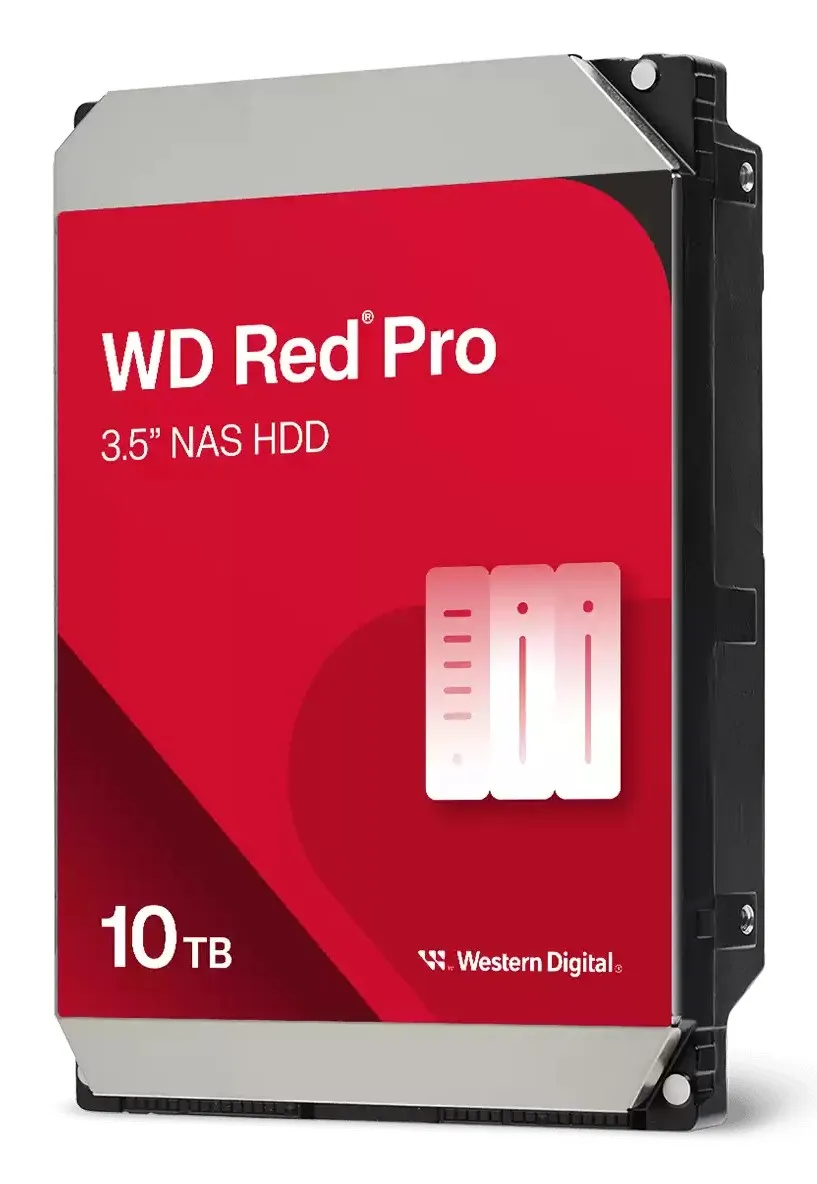 Western Digital Hdd Red Pro 10Tb 35 7200Rpm Sata 6Gb/S Buffer 256Mb - immagine 1