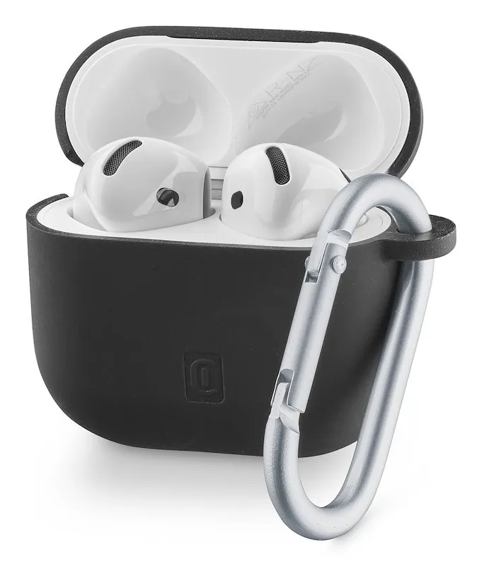 Cellularline Custodia Bounce - AirPods 4/4 ANC Bounceairpods4k Nero - immagine 1