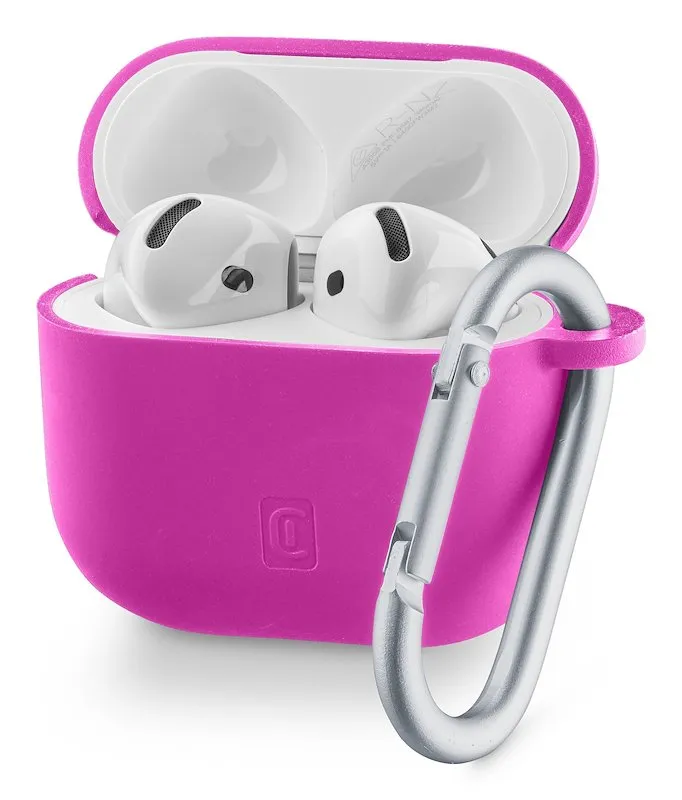 Cellularline Custodia Airpods 4/4 ANC Bounce Rosa - immagine 1