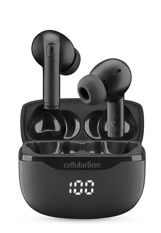 Cellularline Auricolari TWS Bluetooth Btkeytwsk Nero - immagine 1