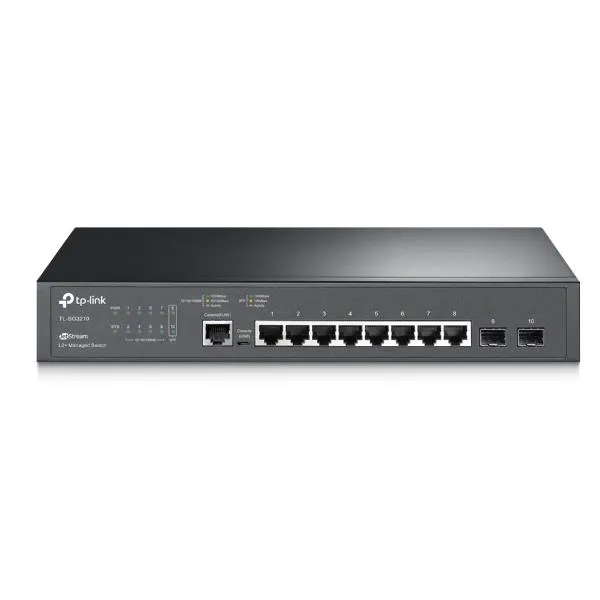 Tp-Link Switch Gigabit L2 8 Porte Con 2 Slot Sfp Combo SG3210 - immagine 1