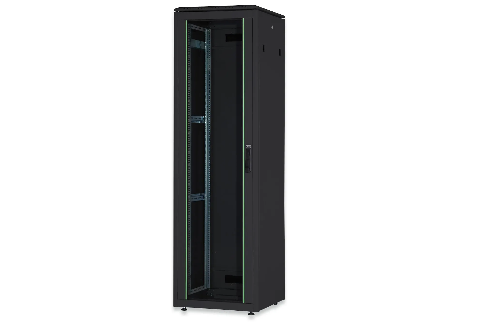 Armadio 26 unità linea professionale (A)1310 X (L)600 X (P)800 MM. colore nero RAL 9005 - immagine 1
