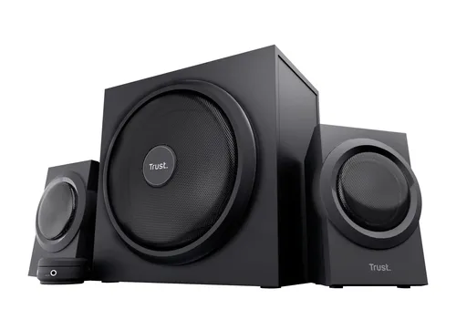 Trust Set Altoparlanti Speakers 2.1 120w Picco (60W Rms) - Con Telecomando Ingresso Aux + Presa 23696 - immagine 1