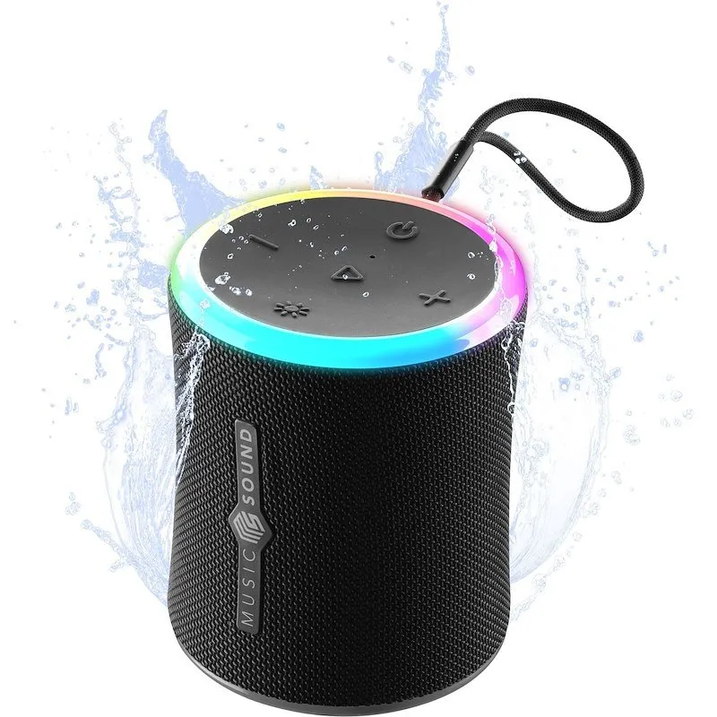 Cellularline Music Sound Speaker Bluetooth Aura 10 rgb Nero - immagine 1