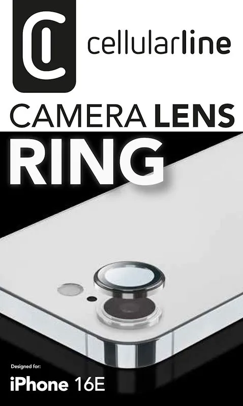 Cellularline Camera Lens Ring iPhone 16e Cameraringiphse4 - immagine 1