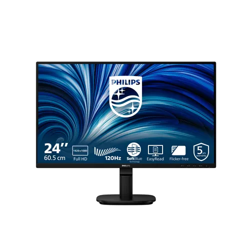Philips Monitor 23,8 LED Ips FHD 16:9 4MS 140hz 300 Cdm, VGA/DP/Hdmi, Multimediale 24b2n2200/00 - immagine 1