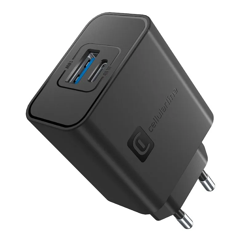 Cellularline Charger 45W Achsmusb2pd45wk - immagine 1