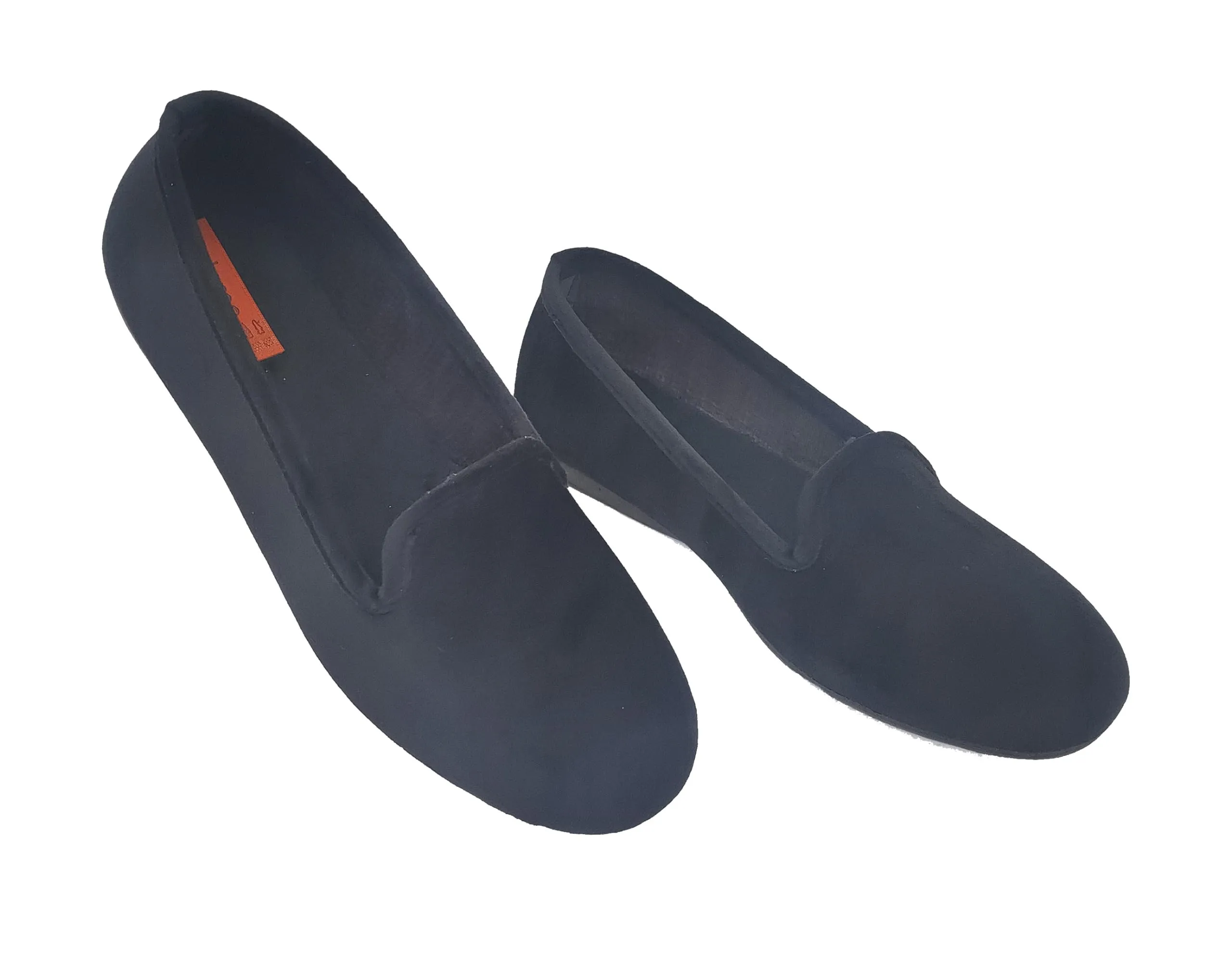 Meravigliose Pantofole Invernali Donna, Ballerine Chiuse da Casa Invernali in Velluto Rasato, Ciabatte Scaldapiedi Peluche Eleganti, Morbide e Super Comode (Nero, 40) - immagine 1