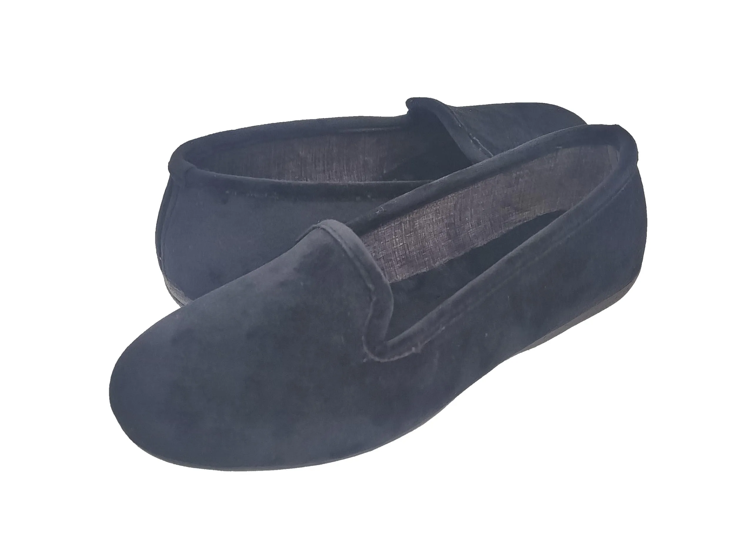 Meravigliose Pantofole Invernali Donna, Ballerine Chiuse da Casa invernali in Velluto Rasato, Ciabatte Scaldapiedi Peluche Eleganti, Morbide e Super Comode (Nero, 38) - immagine 2