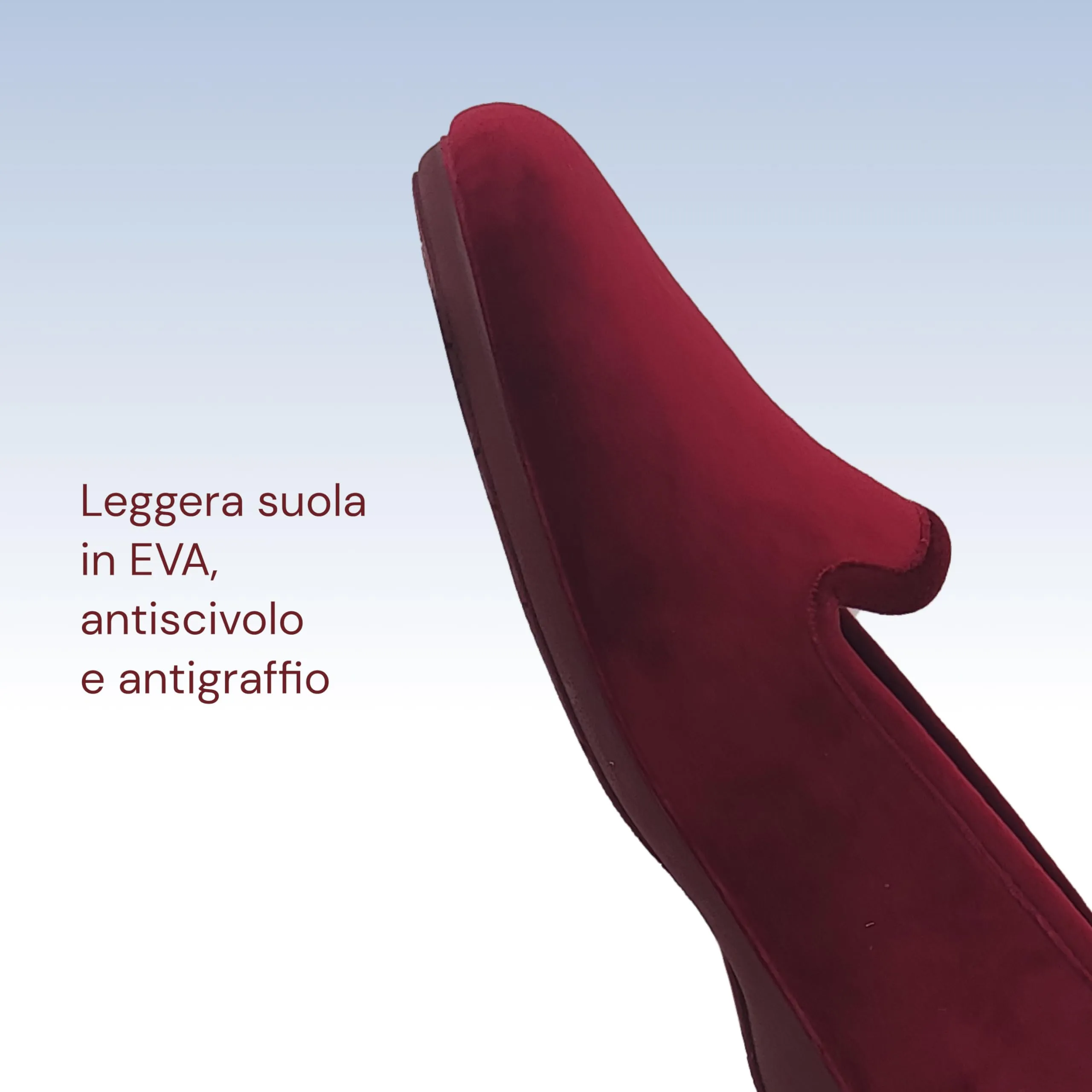 Meravigliose Pantofole Invernali Donna, Ballerine Chiuse da Casa invernali in Velluto Rasato, Ciabatte Scaldapiedi Peluche Eleganti, Morbide e Super Comode (Bordeaux, 39) - immagine 6