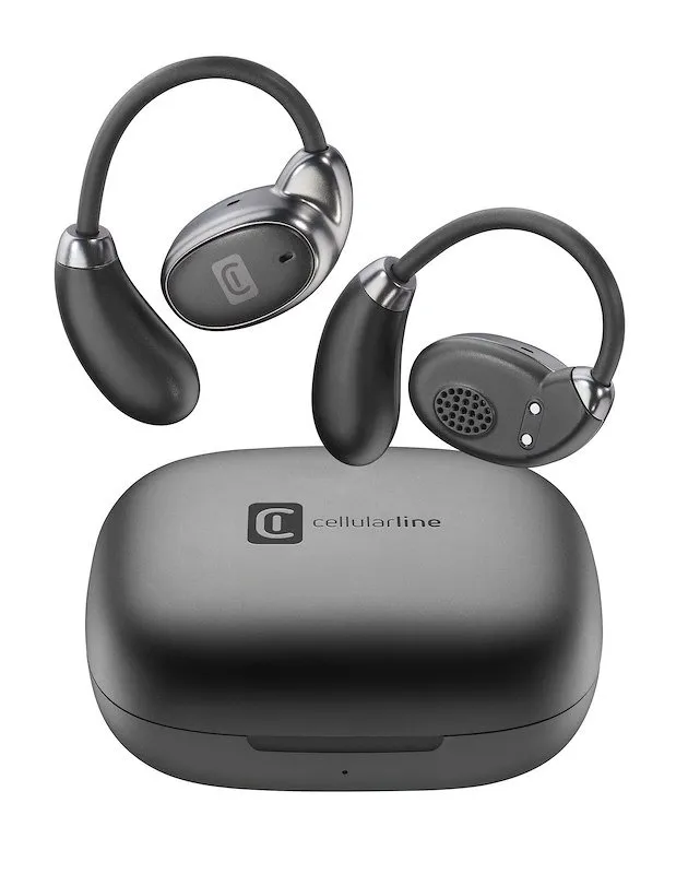 Cellularline Auricolari Lume Open-Ear Bluetooth Neri - immagine 1