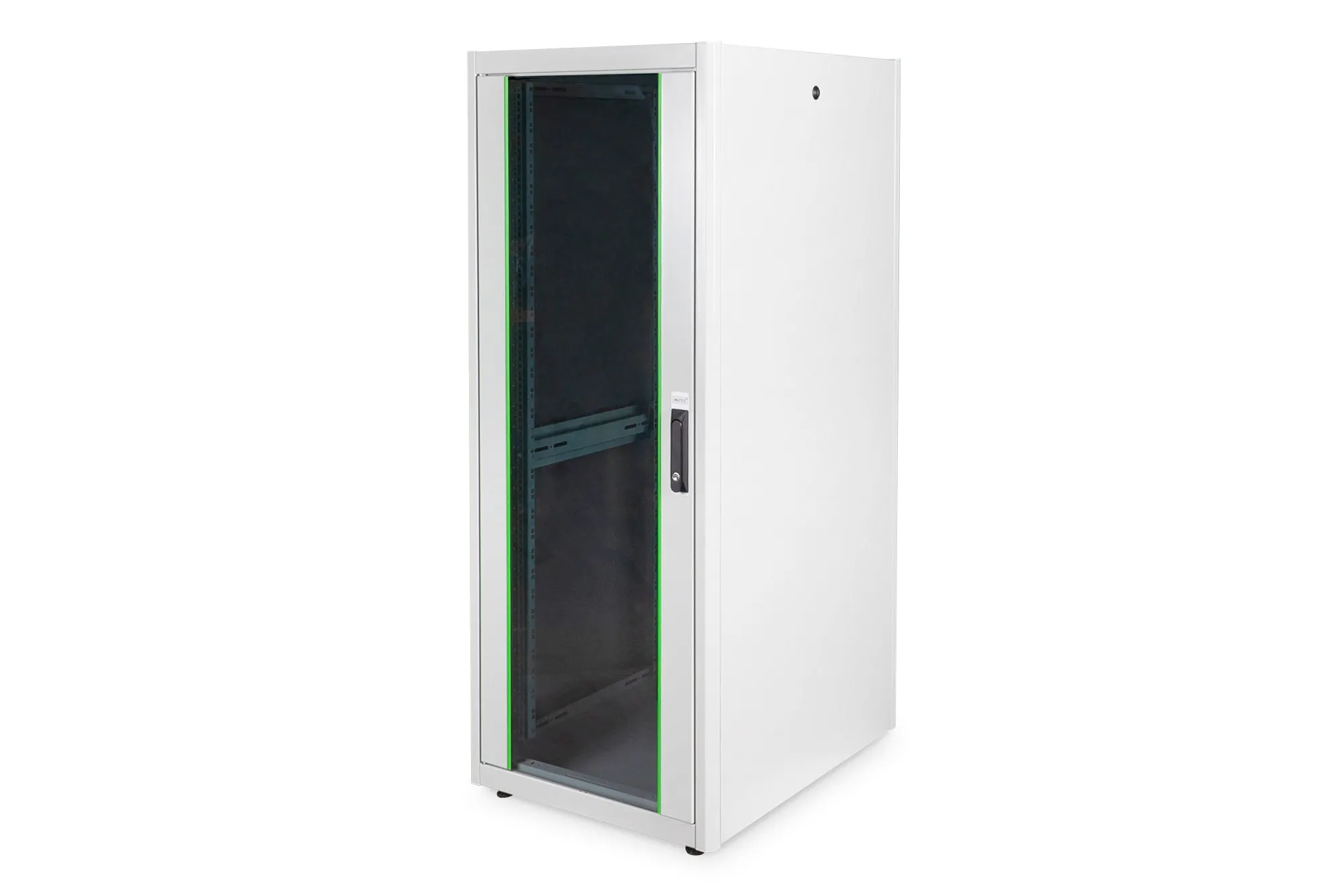 Armadio 32 Unit? 19 Per Reti E Server Misure (A)1566 X (L)600 X (P)800 Mm. Colore Grigio Chiaro - immagine 1