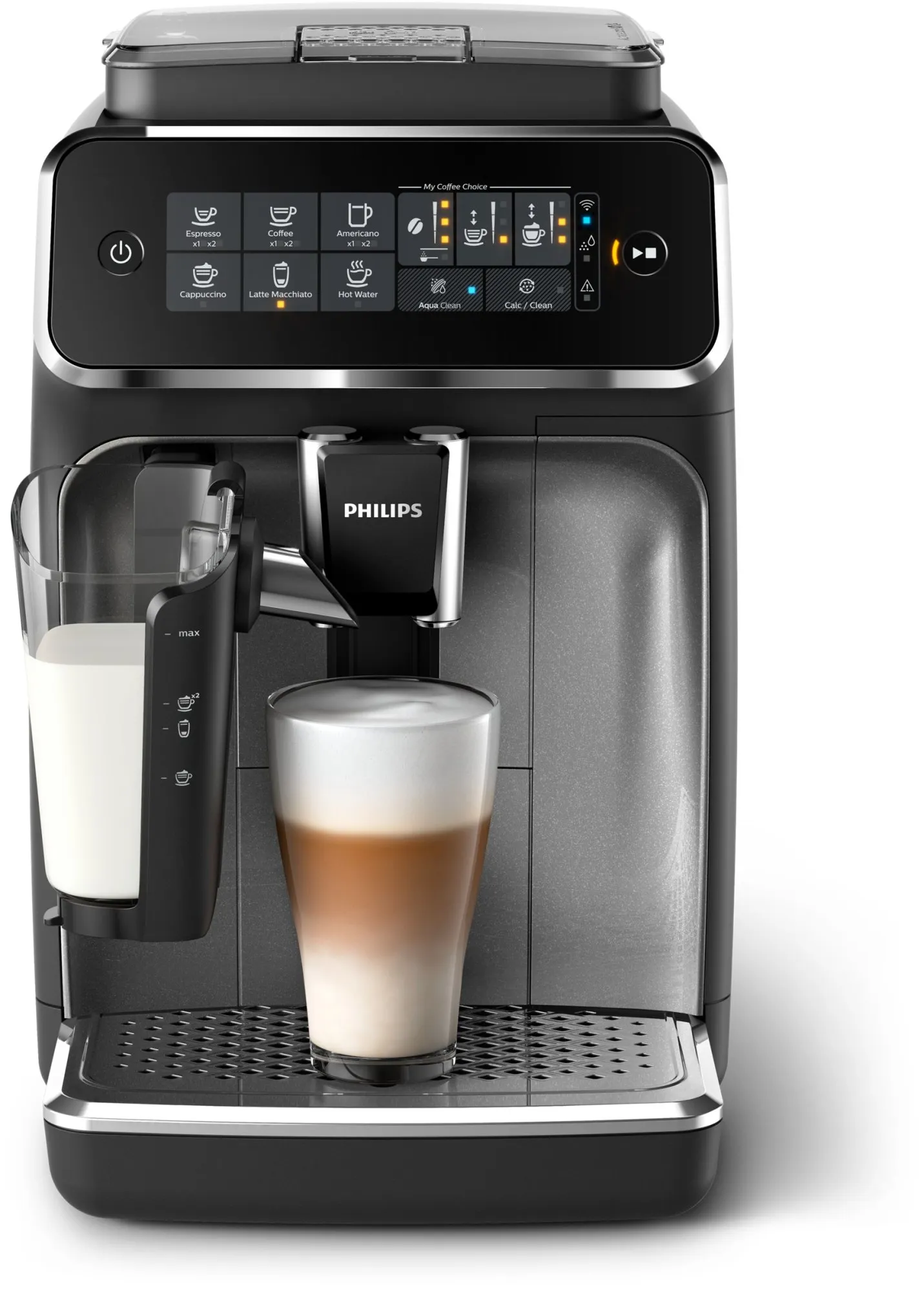 Macchina Per Caffe Serie 3 Nero Philips Automatica Ep3546/70 Latteg - immagine 1