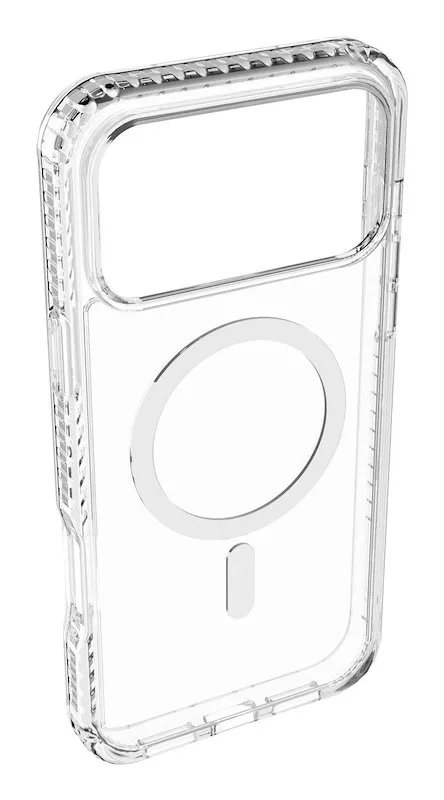 Cellularline Custodia iPhone 17 Pro Ultra Strong Magsafe Trasparente - immagine 1