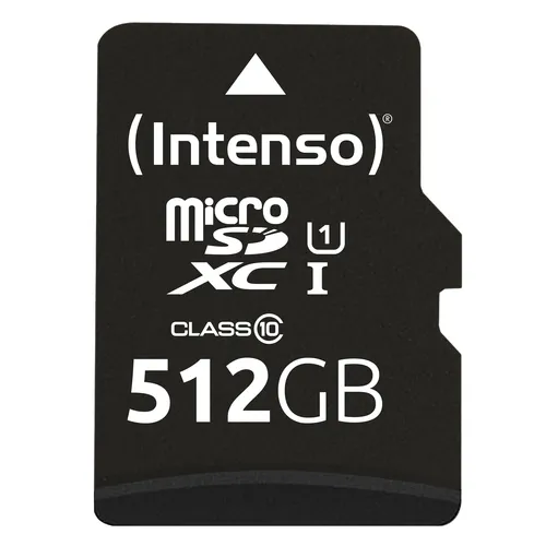 Intenso Memory Card Micro Sd 512gb Uhs-I Premium Up To 90 MB/S 3423493 - immagine 1