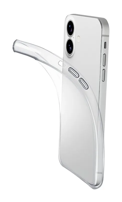 Cellularline Custodia iPhone 17 Fine Trasparente - immagine 1