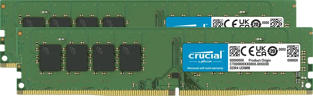 Crucial DDR4-3200 64GB Kit (2x 32GB) - immagine 1