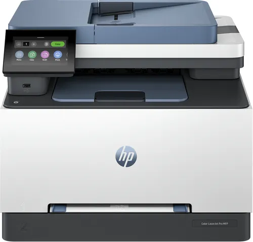 Hp Multifunzione Laser A4 Colore, Officejet Pro 3302sdw, Serie 3000, 25ppm, Adf, Cis, Fronte/Retro, USB/LAN/Wifi, 3 In 1 499q6f - immagine 1