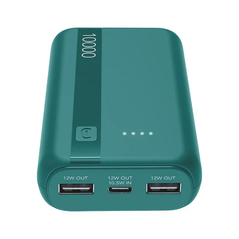Cellularline Power Bank Essential 10000 Blu - immagine 1