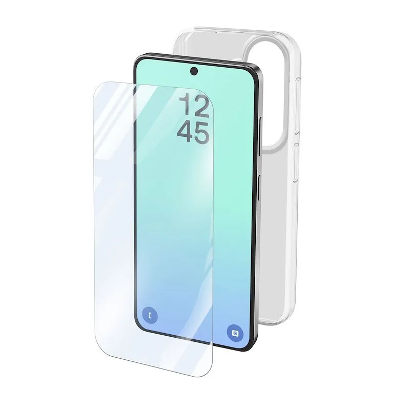 Cellularline Custodia Galaxy S26 Protection Kit Trasparente - immagine 1