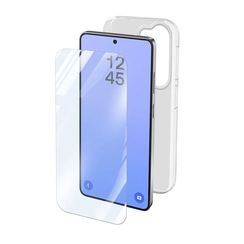 Cellularline Custodia Galaxy S26 Ultra Protection Kit Trasparente - immagine 1