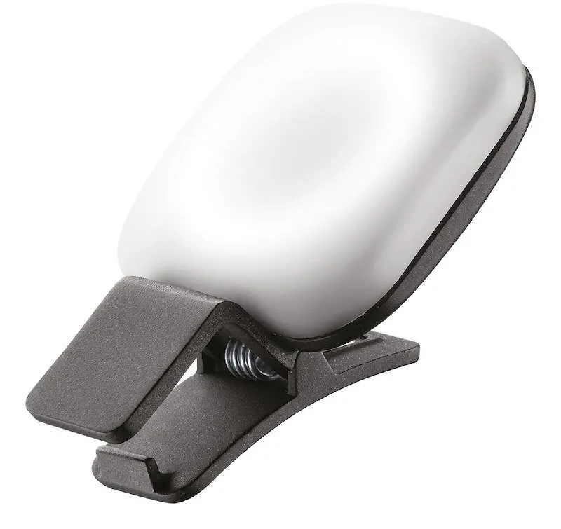 Cellularline Selfie Light Clip Nero - immagine 1