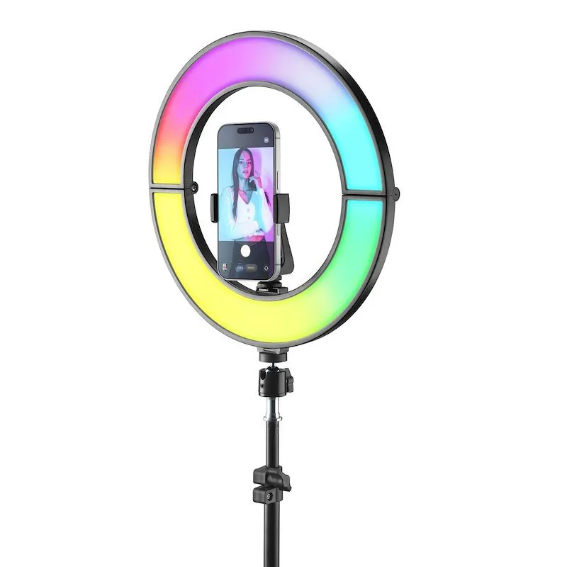 Cellularline Selfie Ring Selfieringfoldyk Nero - immagine 1