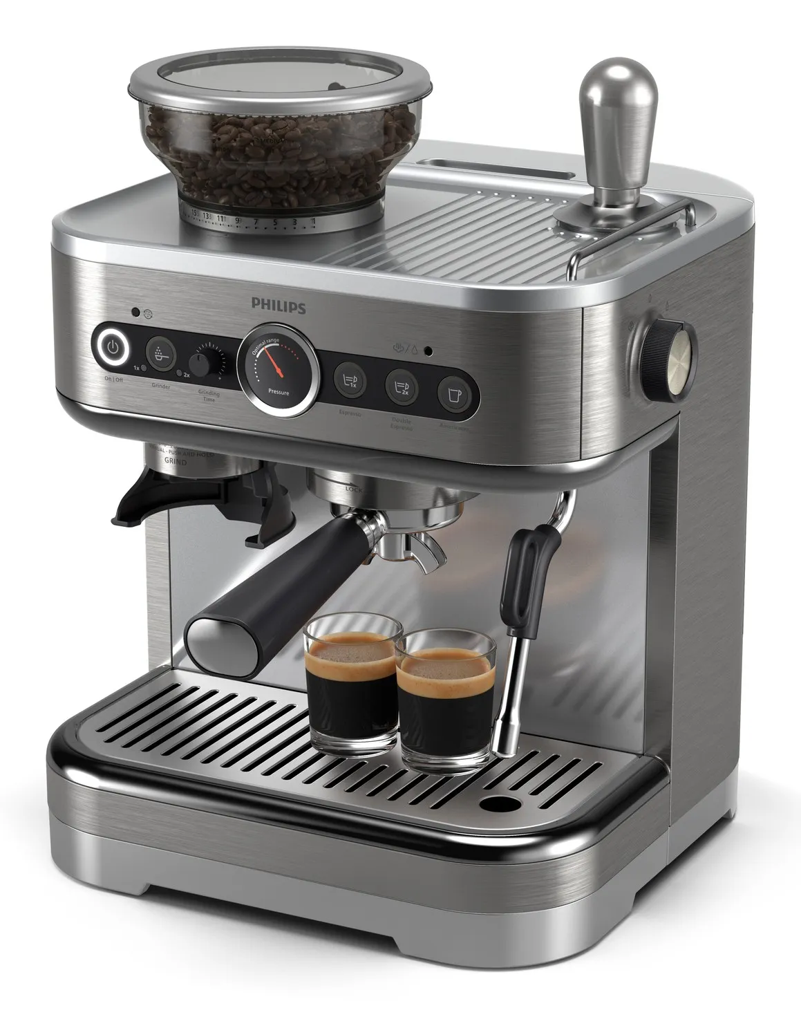 Macchina Professionale Caffe Semi Automatica Barista Psa3218/01 - immagine 1