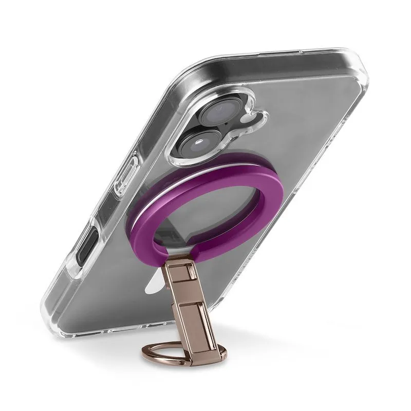Cellularline Style Ring Mag Anello stand universale con compatibilità MagSafe Rosa - immagine 1