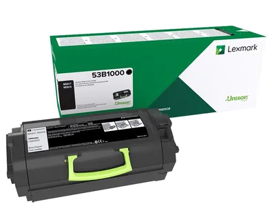 Lexmark Toner Nero Per MS/MX 817/818 11000pag Return Program 53b2000 - immagine 1