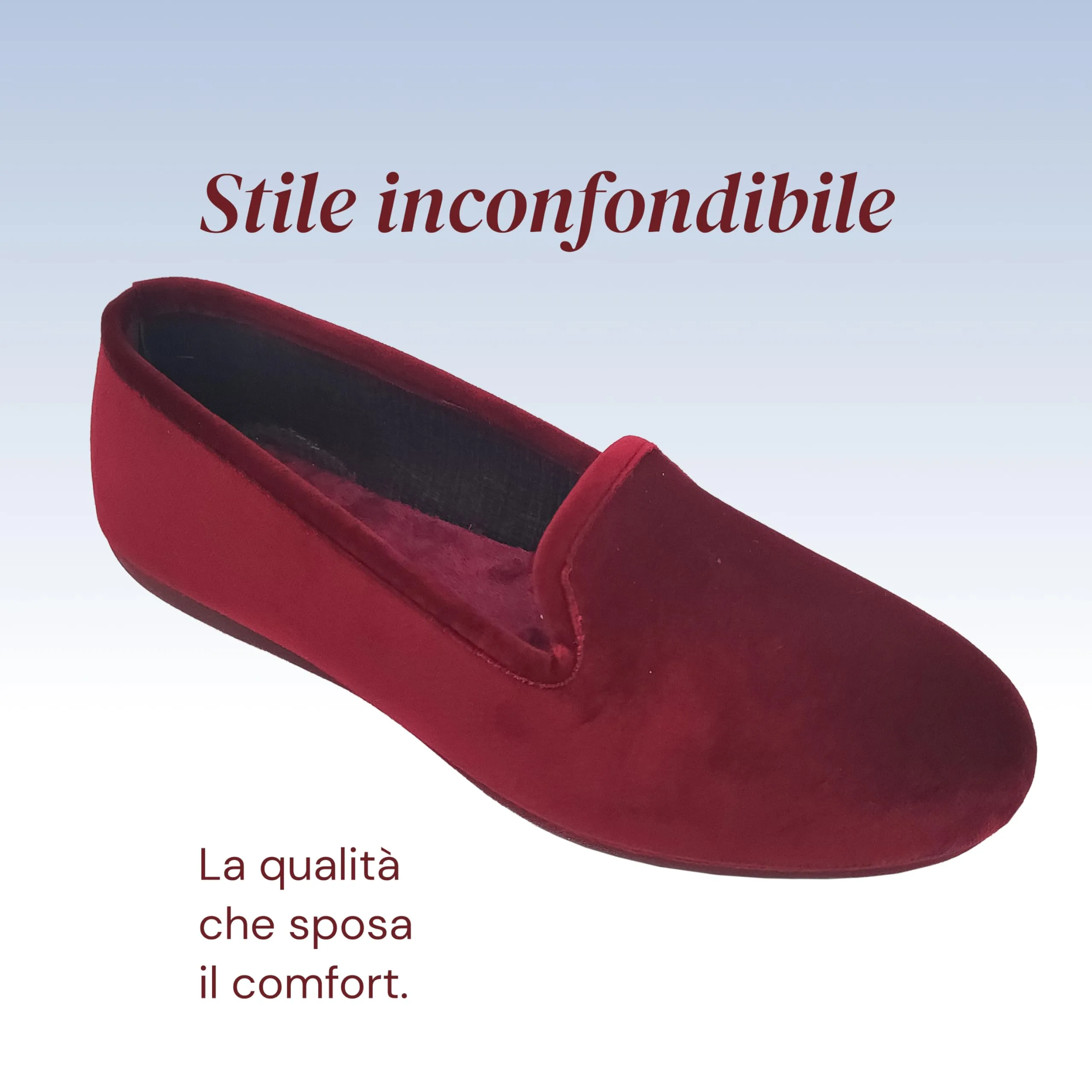 Meravigliose Pantofole Invernali Donna, Ballerine Chiuse da Casa invernali in Velluto Rasato, Ciabatte Scaldapiedi Peluche Eleganti, Morbide e Super Comode (Bordeaux, 36) - immagine 4