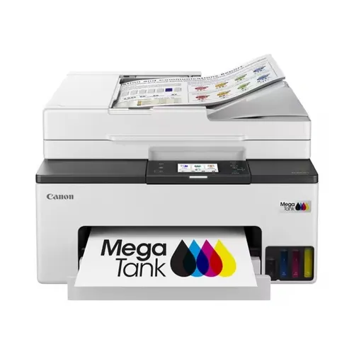 Canon Multifunzione Ink A4 Colore, Maxify Gx2051 EB2, 15ppm, Adf, Fronte/Retro, USB/LAN/Wifi, Megatank, 4 In 1 6171c029 - immagine 1