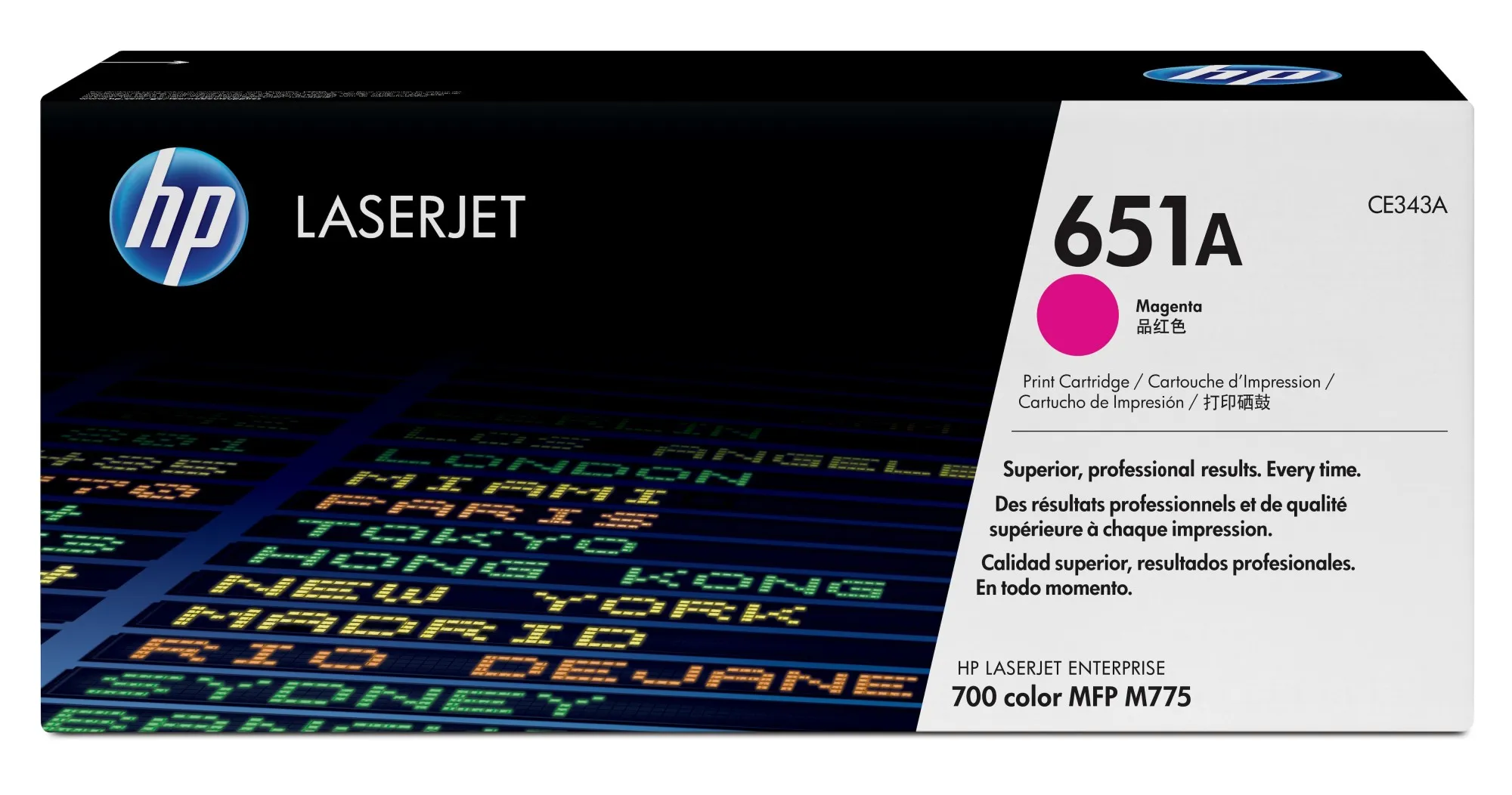 ORIGINALE HP toner magenta CE343A 651A 16000 pagine standard - immagine 1