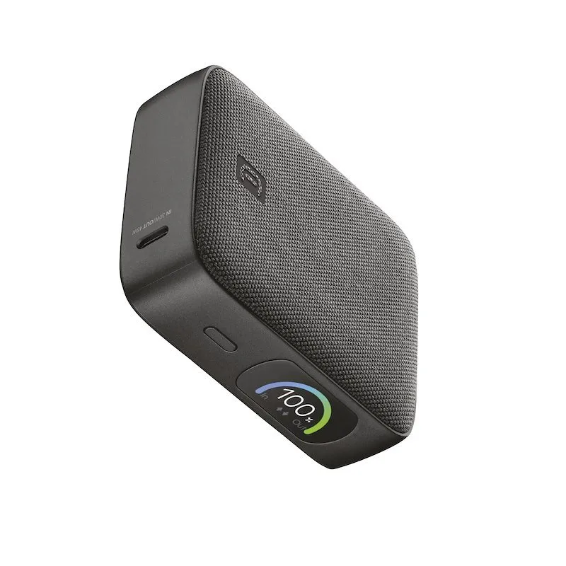 Cellularline Power Bank PowerView IQ Pbtft10000k 10.000 mAh Nero - immagine 1