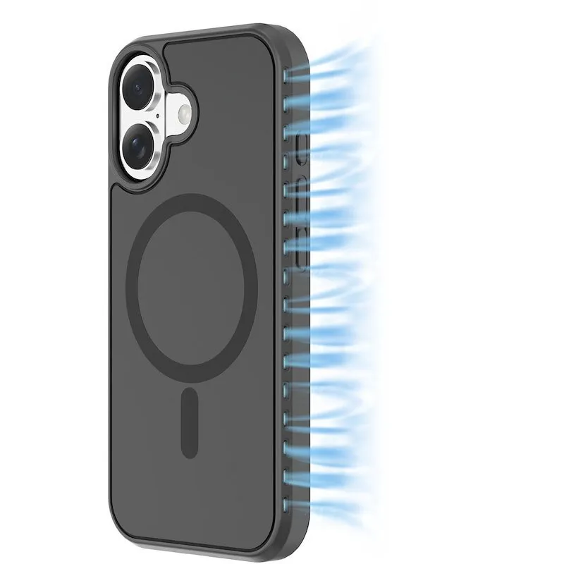 Cellularline Custodia Icy Magsafe iPhone 17 Nero - immagine 1