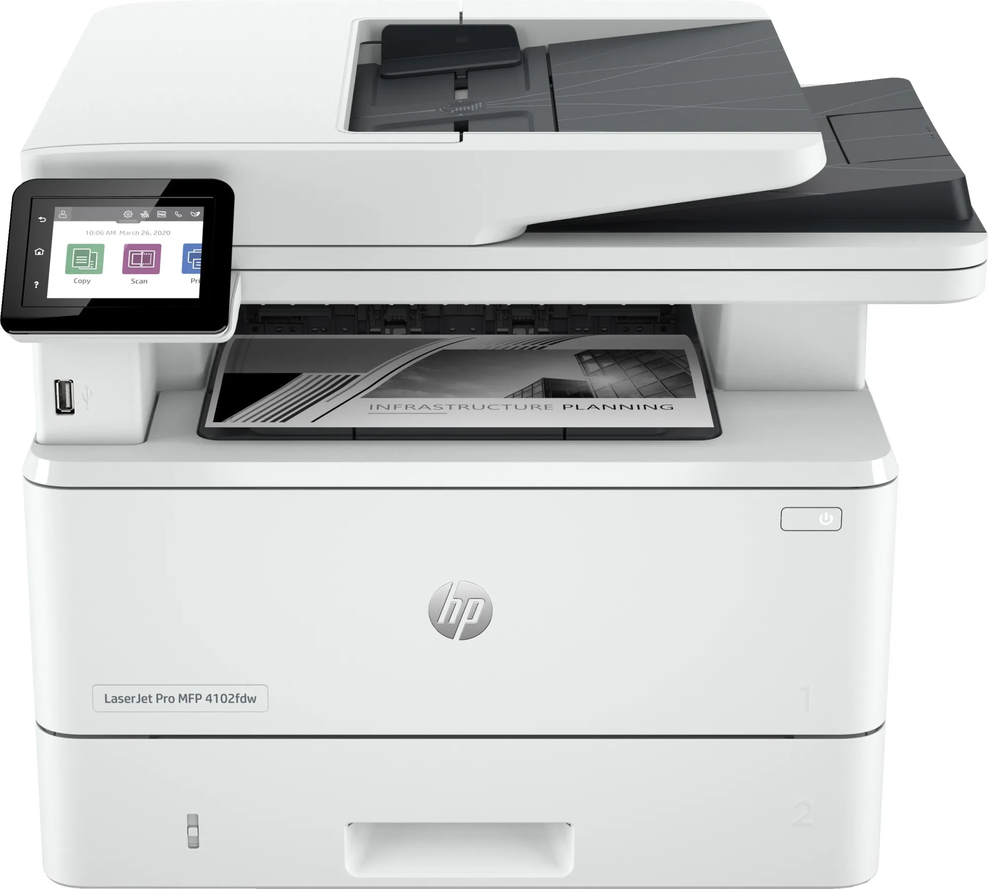ORIGINALE HP stampante LaserJet Pro MFP 4102fdw 2Z624F#B19 - immagine 1