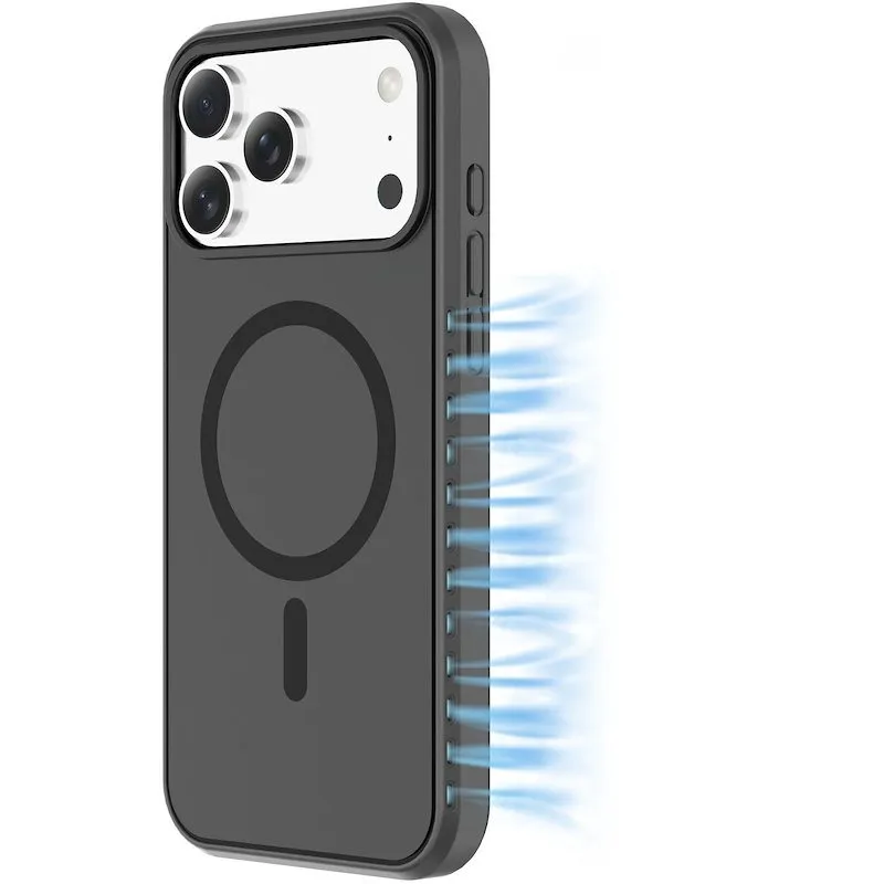 Cellularline Custodia Icy Magsafe iPhone 17 Pro Nero - immagine 1