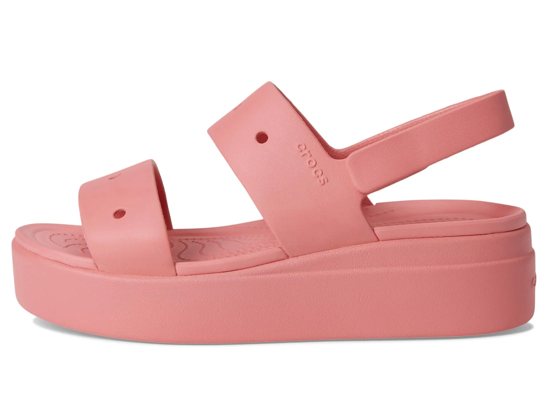 Crocs Sandali da donna Brooklyn 4u con zeppa bassa, 5 - immagine 4
