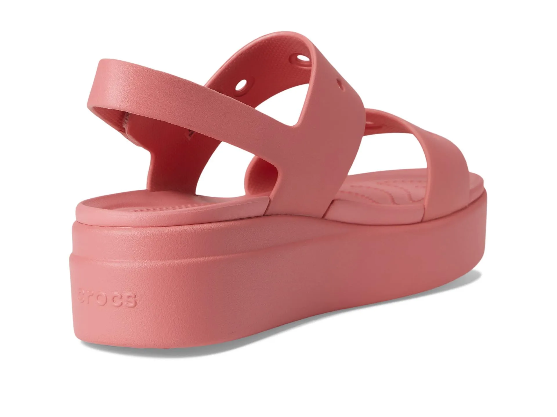 Crocs Sandali da donna Brooklyn 4u con zeppa bassa, 5 - immagine 5