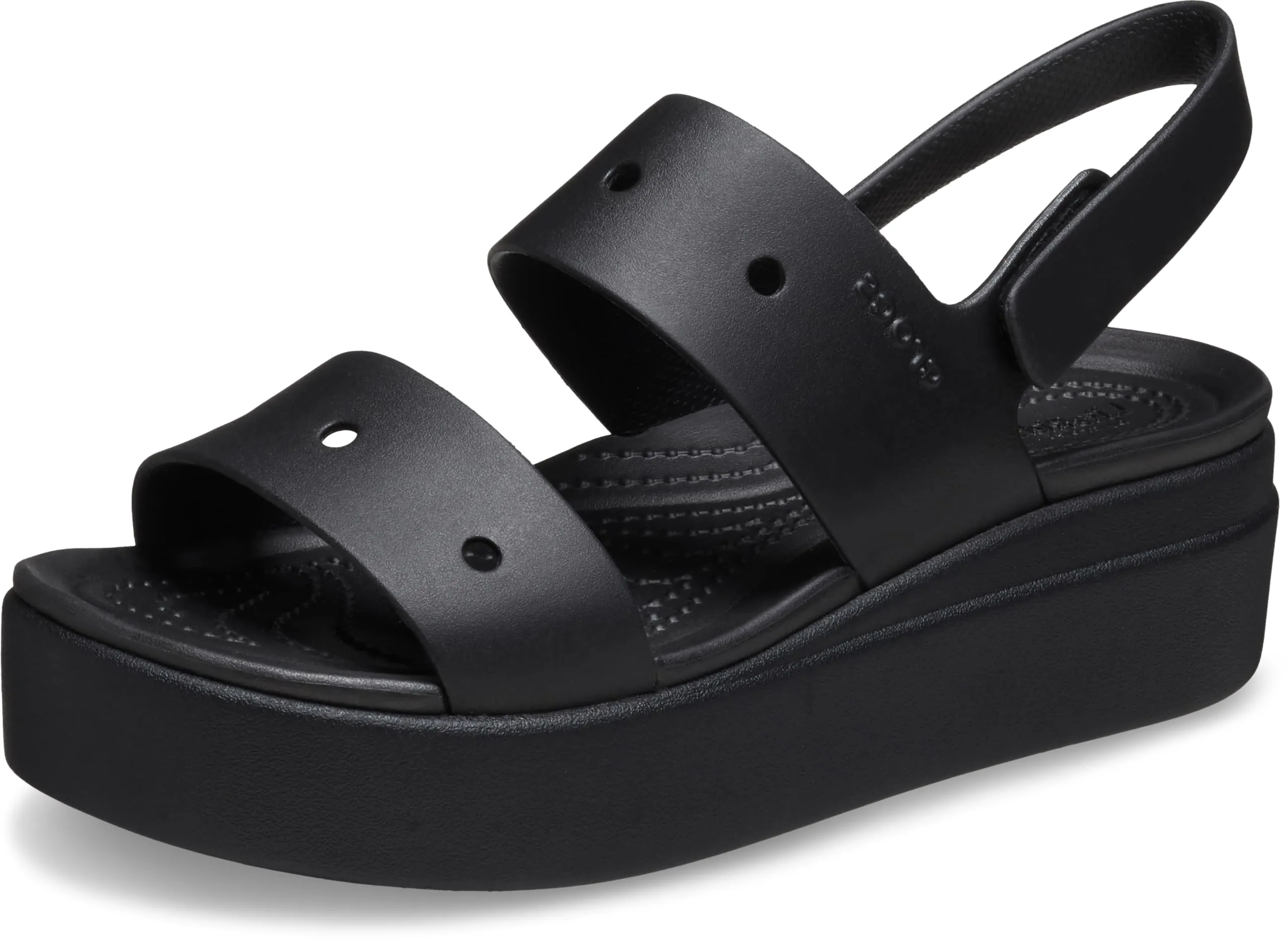 Crocs Brooklyn 4U Sandalo, Nero, Donna, EU 34-35 - immagine 1